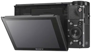 sony rx100 V lcd