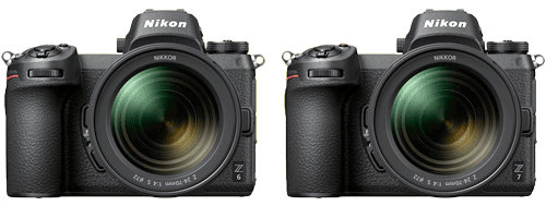 nikon mirrorless Z6 Z7 top