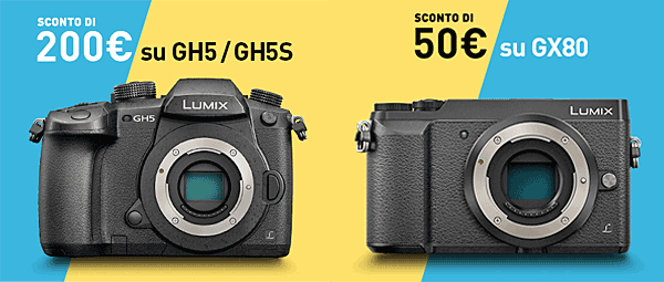 sconto GH5 GX80