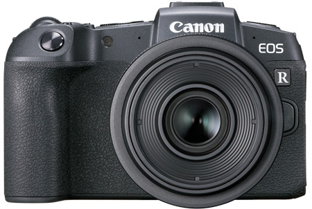canon eos rp top
