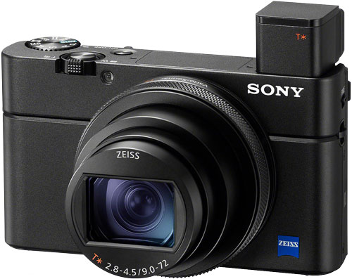 sony rx100 vii top
