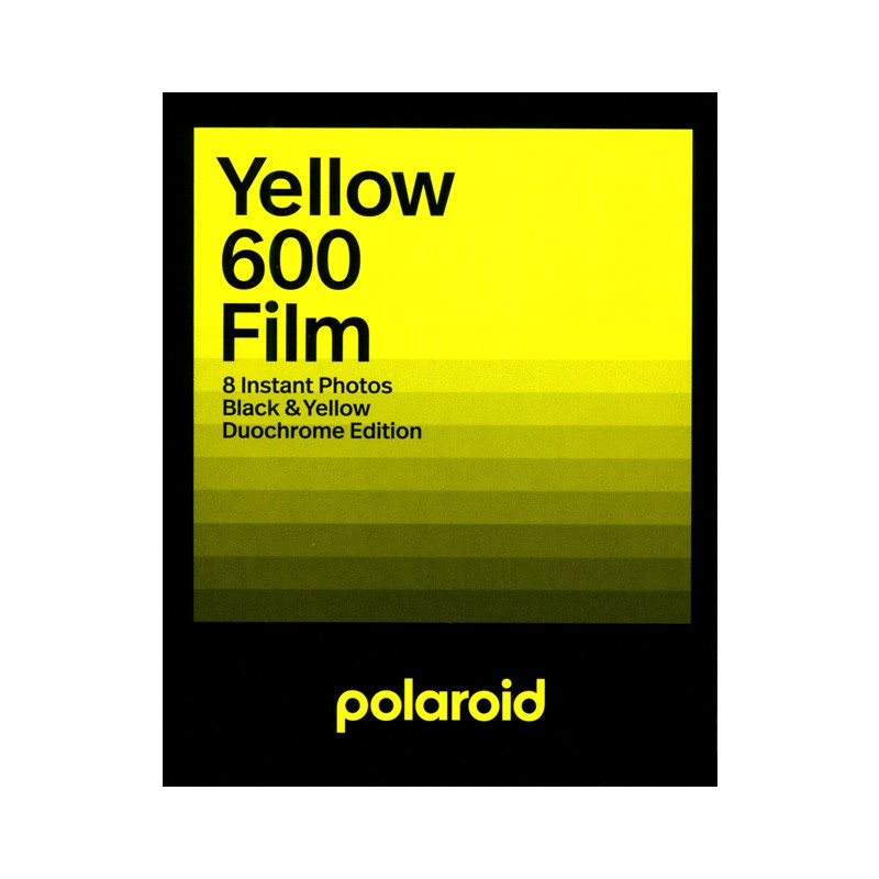 Polaroid Black and Yellow 600 Film