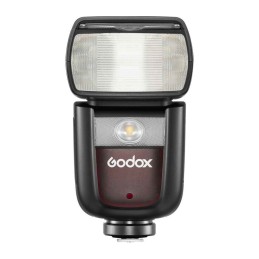 Godox V1-S Flash Rotondo TTL 76Ws Con Batteria Al Litio 2600mAh, HSS 1/8000s, Per Fotocamere Sony, Con Luce LED Modellabile