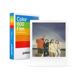 Polaroid Now Gen 2 Fotocamera Istantanea Nero + Pellicola I-Type Color 6000 – Doppia Esposizione, Ricarica USB-C, Materiali Riciclati