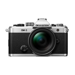Olympus OM-3 Silver + 12-45...