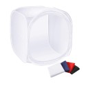 Godox Gabbia di Luce 80x80x80cm Diffusion BOX + 4 Fondali (Rosso, Bianco, Nero, Blu)