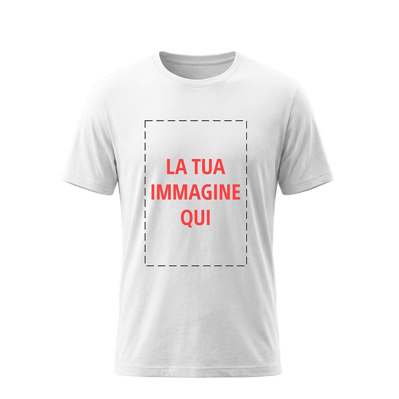 T-Shirt Full Custom &ndash; Personalizza Testo &amp; Immagini, Fronte &amp; Retro &ndash; JD ArtCreative