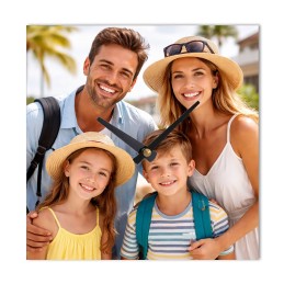 Orologio da parete 30x30 cm...