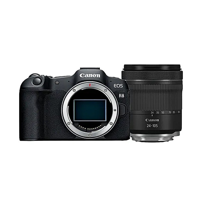 Canon Eos R8 con RF 24-105 F4-7,1 IS STM