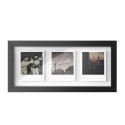 Polaroid Studio - Triptych Frame Black