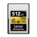 Lexar CF Express 4.0 512 Gb Type A Gold 1800 Mb/s read - 1650 Mb/s write