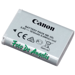 Canon NB-12L Battery Pack dsc