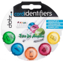 Dotz   Cord Identifiers 5 pezzi Color Bright