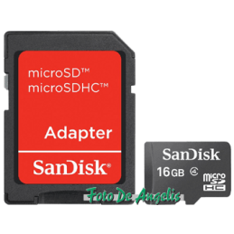 Sandisk Micro SDHC 16 Gb...