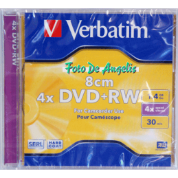 Verbatim DVD+RW 1,4gb 4x 8cm