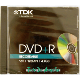 TDK DVD+R 4,7GB 16x speed...