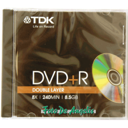 TDK DVD+R 8,5GB 8x double...