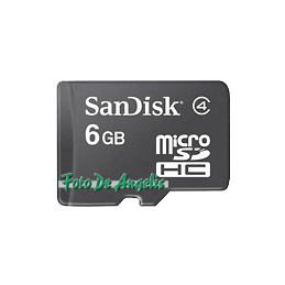 Sandisk MicroSDHC 6 Gb con...