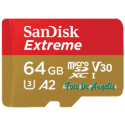 Sandisk MicroSD 64 Gb Action 1066x