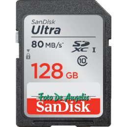 Sandisk 128 GB SD Ultra 533x