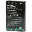 Pentax DLI7(B) POWER PACK