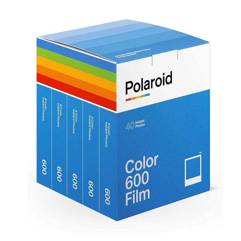 Polaroid Color Film 600 5 Film Pack