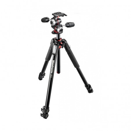 Manfrotto MK055XPRO3-3W Kit 055 treppiede alluminio 3 sezioni