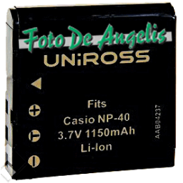 Uniross VB104233 Casio NP40