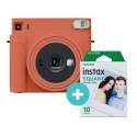 Fujifilm Instax Square SQ1 Orange + 10 Foto