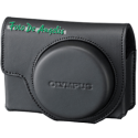 Olympus CSCH84BLK Custodia in pelle black
