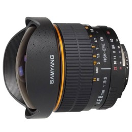 Samyang 8 mm F3,5 per Nikon...