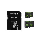 PNY  32+64 Gb Micro SDHC 100 Mb/s
