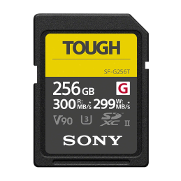 Sony 256 GB SDHC Tough serie G