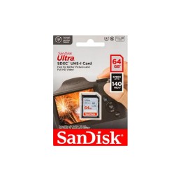 Sandisk 64 Gb SD ULTRA 140...