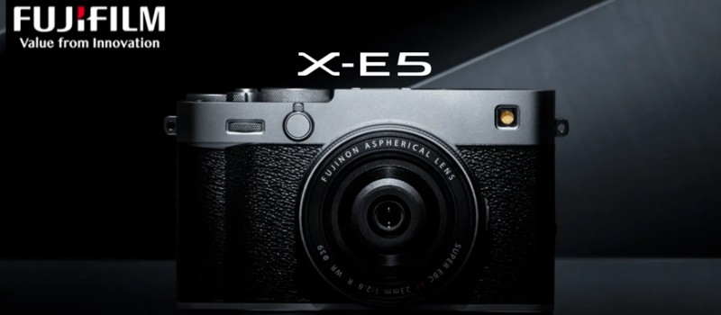 Nuove uscite  Fujifilm: presentata la  X-E5 e il nuovo obiettivo XF 23mm F2.8