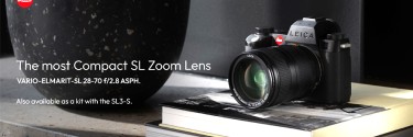 Leica nuovo obiettivo Vario-Elmarit-SL 1:2,8/28-70 ASPH: Lo zoom standard più compatto e leggero per il sistema SL di Leica