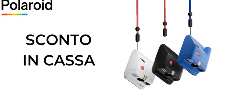 Polaroid Go sconto in cassa fino al 13 luglio 2025