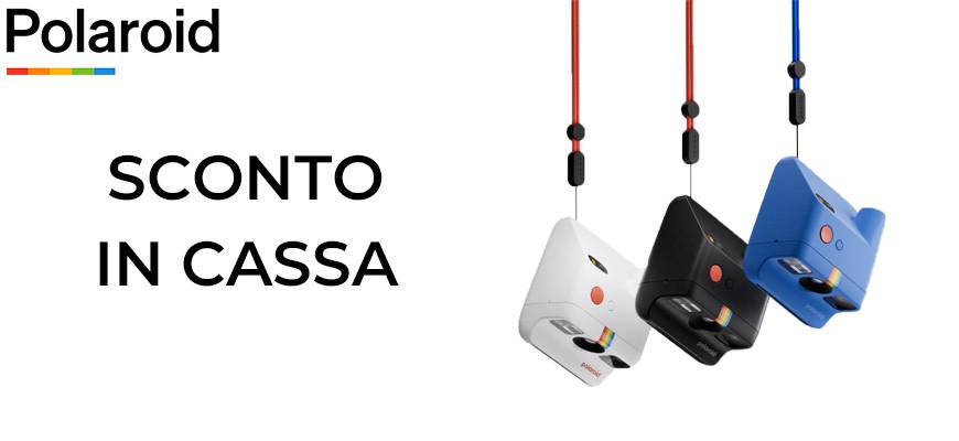 Polaroid Go sconto in cassa fino al 13 luglio 2025