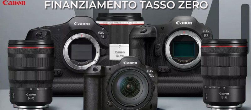 Canon finanziamento fino al 30 settembre 2025