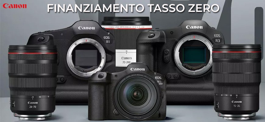 Canon finanziamento fino al 30 settembre 2025