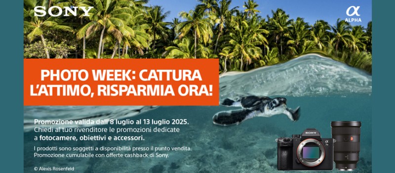 Sony promo Prime Week: sconti in cassa fino € 750 scade il 13 luglio 2025