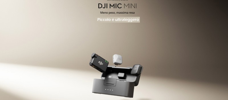DJI promozione esclusiva: DJI Mic Mini sconto in  cassa fino € 42 scade il 28 luglio 2025