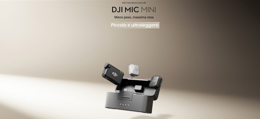 DJI promozione esclusiva: DJI Mic Mini sconto in  cassa fino € 42 scade il 28 luglio 2025