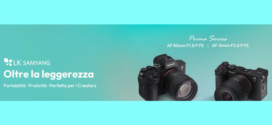 Samyang Prima AF: leggerezza,  precisione e qualità ottica per il Full-Frame Sony