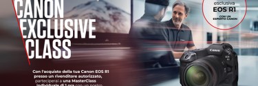 Canon novità esclusiva: Masterclass privata con Canon Eos R1
