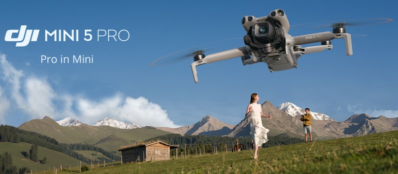 DJI Mini 5 Pro: sensore da 1”, prestazioni da top di gamma in meno di 250 g