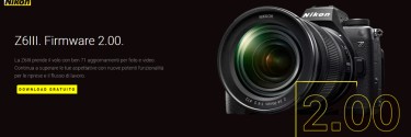 Nikon Z6III: disponibile il firmware versione 2.00 tutte le novità più importanti
