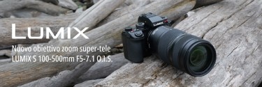 Nuovo Panasonic LUMIX S 100-500mm: il super-tele che ti porta al cuore dell’azione