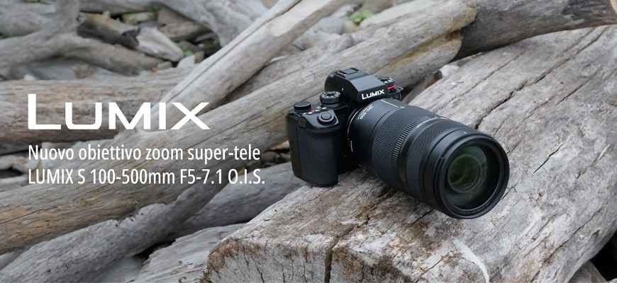 Nuovo Panasonic LUMIX S 100-500mm: il super-tele che ti porta al cuore dell’azione