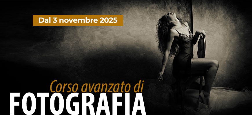 Corso Avanzato di Fotografia dal 3 novembre 2025